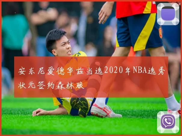 安东尼爱德华兹当选2020年NBA选秀状元签约森林狼